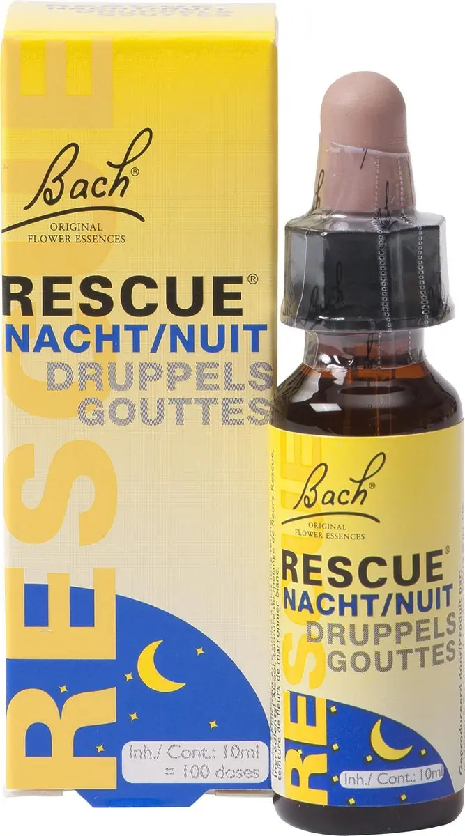 Bach Rescue Druppels Nacht 10ml