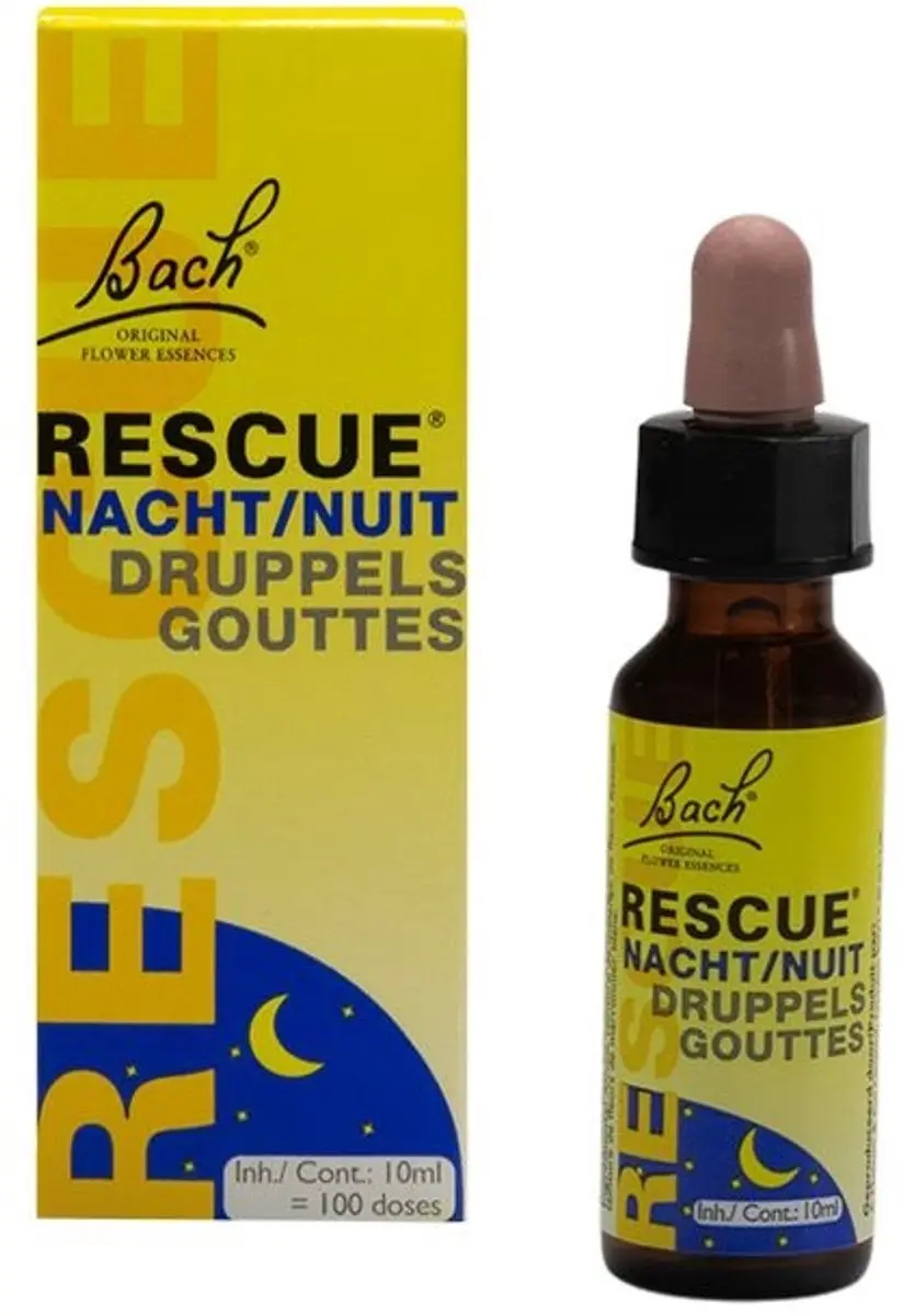Bach Rescue Druppels Nacht 10ml