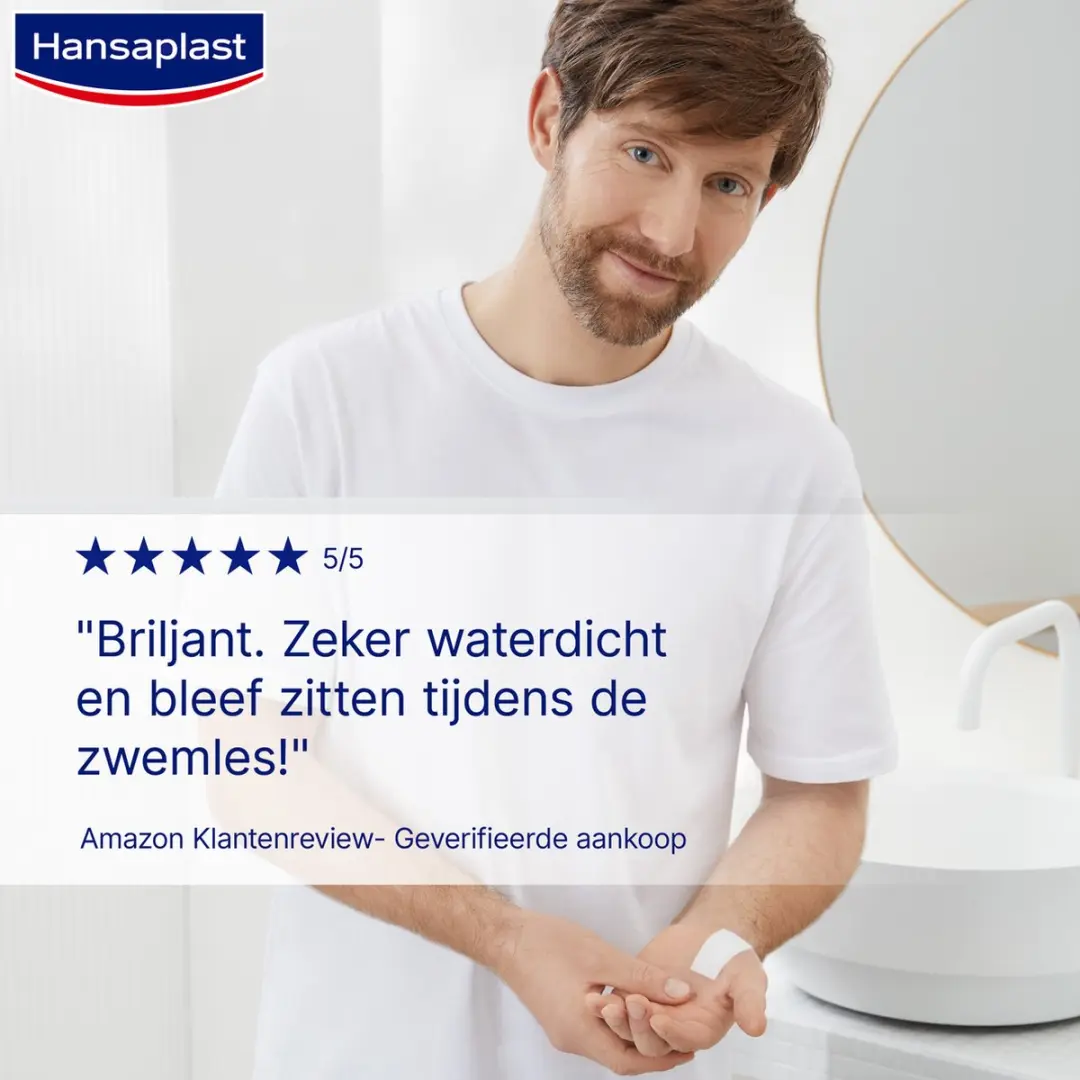 Hansaplast Aqua Protect XL Pleisters 6x7cm - 5 Stuks