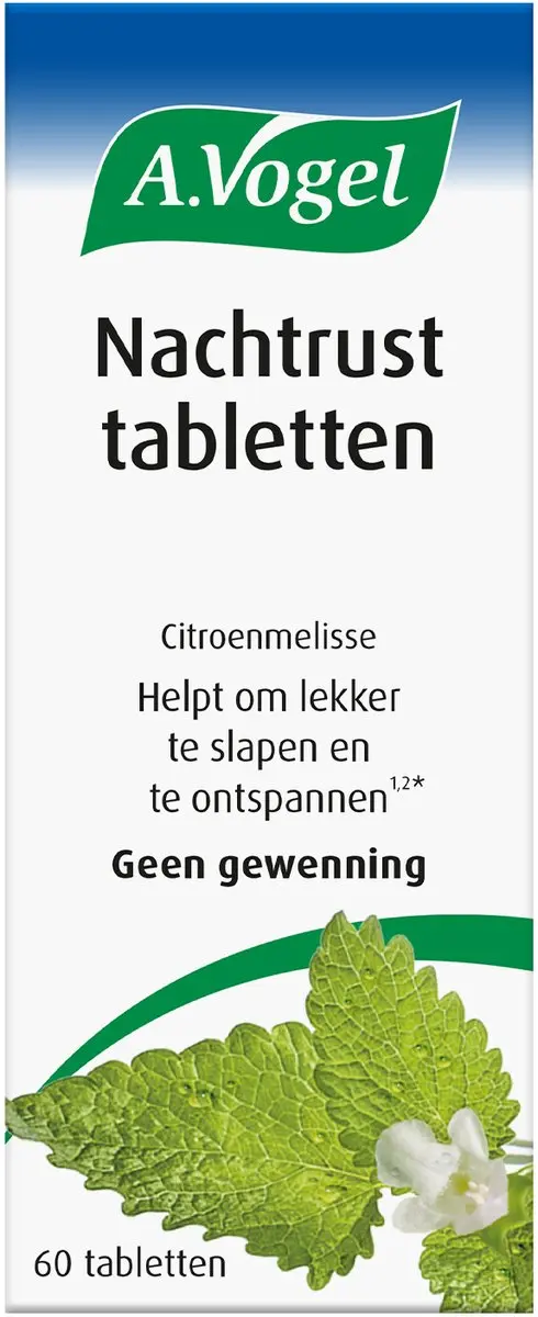 A.Vogel Nachtrust Tabletten 60 Stuks