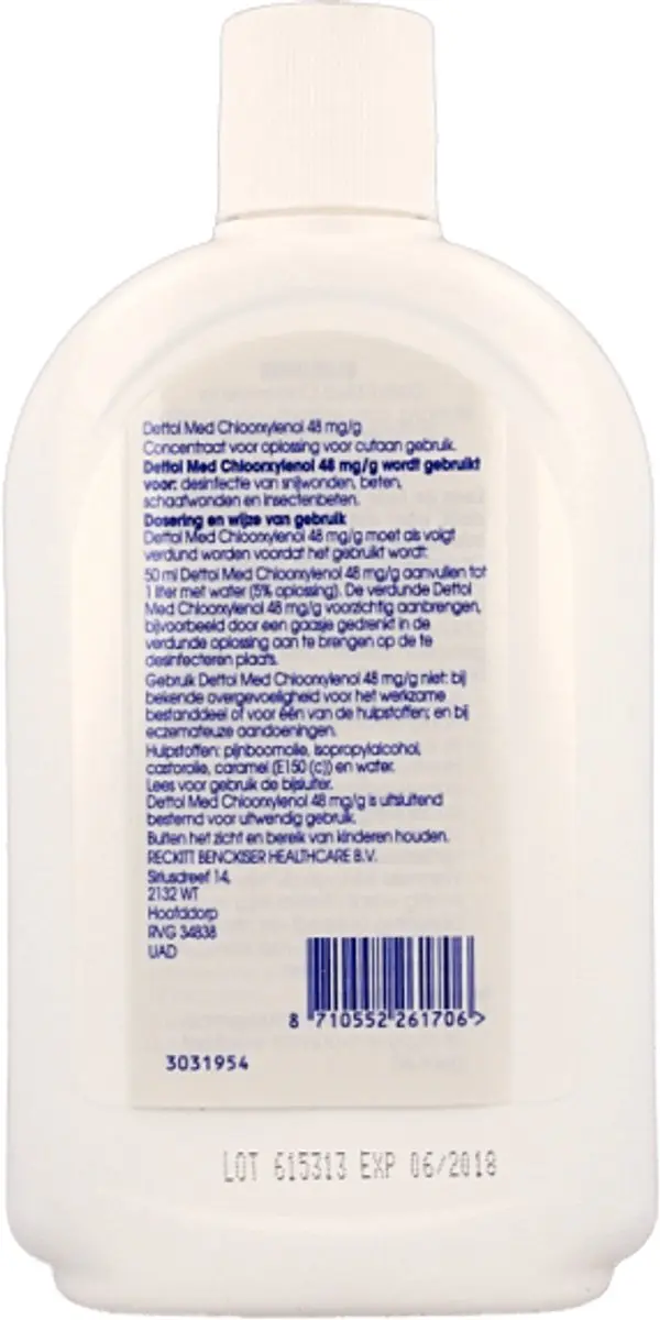 Dettol Huidontsmettingsmiddel 500ml