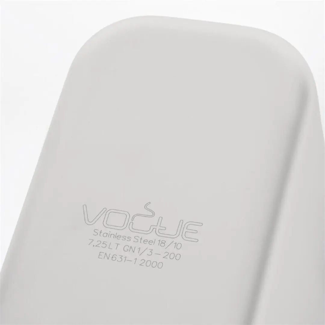 Vogue RVS GN1/3 Bak 200mm - DW445
