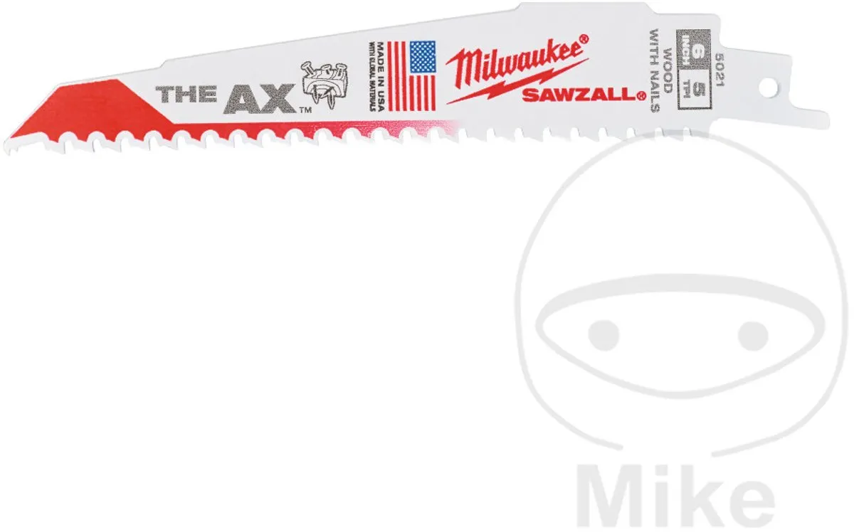 Milwaukee VE5 Zaagblad Sabre 150x5mm