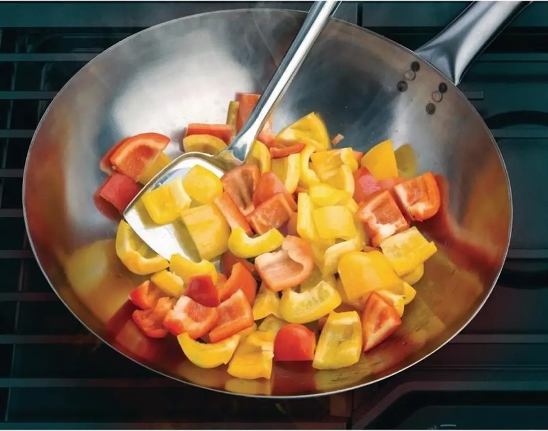 Vogue K299 Zachtstalen Wok 35,6cm - Gas