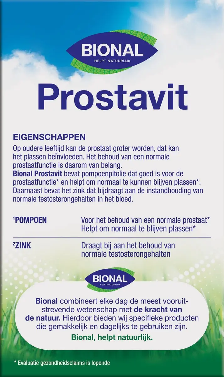 Bional Prostavit Extra 90 Capsules