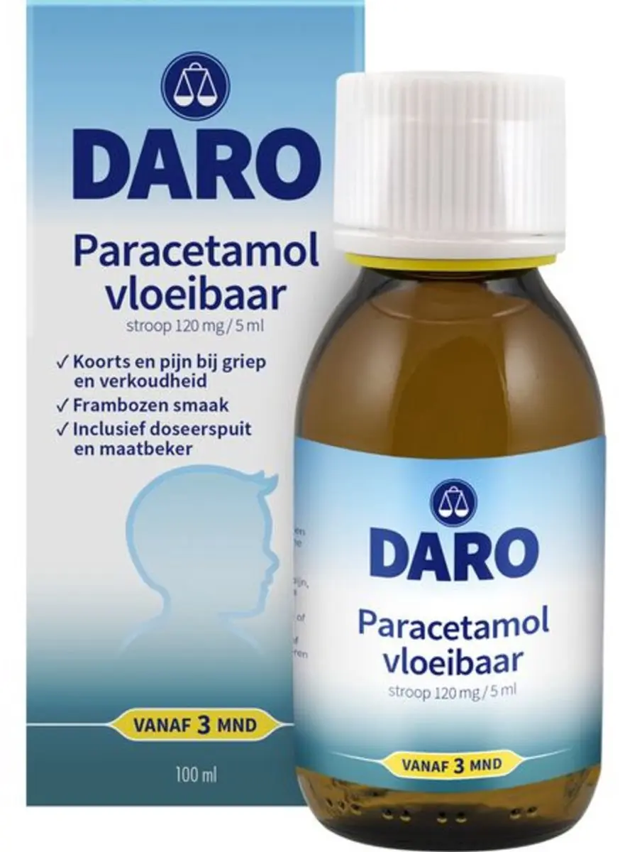 Daro Darokind Vloeibare Paracetamol - 1 Stuk