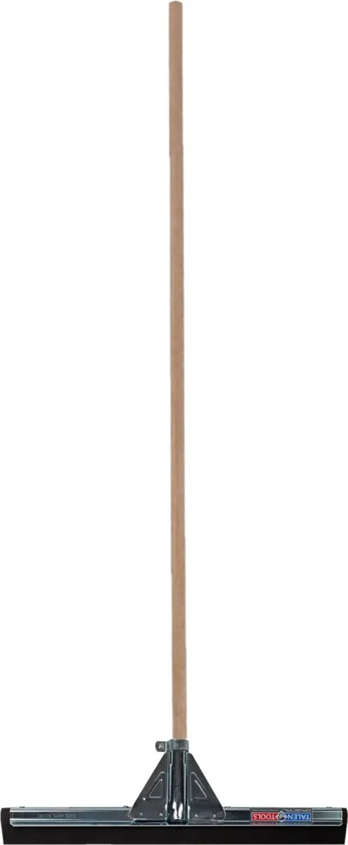 Talen Tools Vloer/Douche Trekker 45cm - Houten Steel 130cm - Zwart