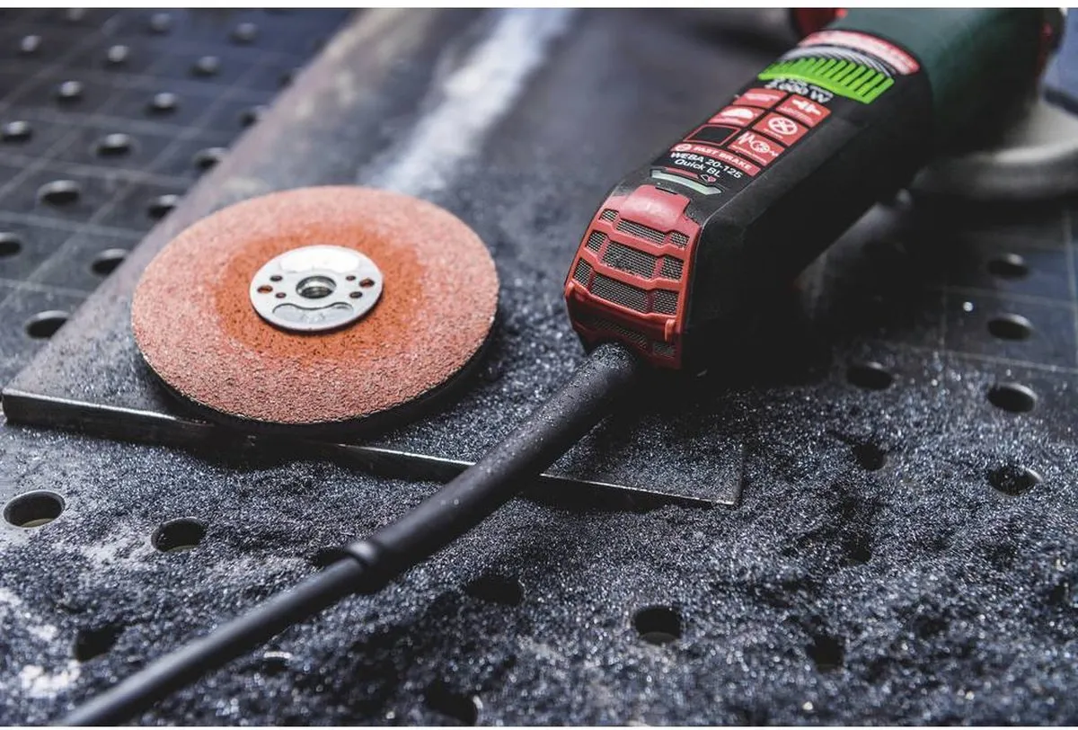 Metabo WEBA 20-125 Quick BL Haakse Slijper 2000W - afbeelding 6 van 6
