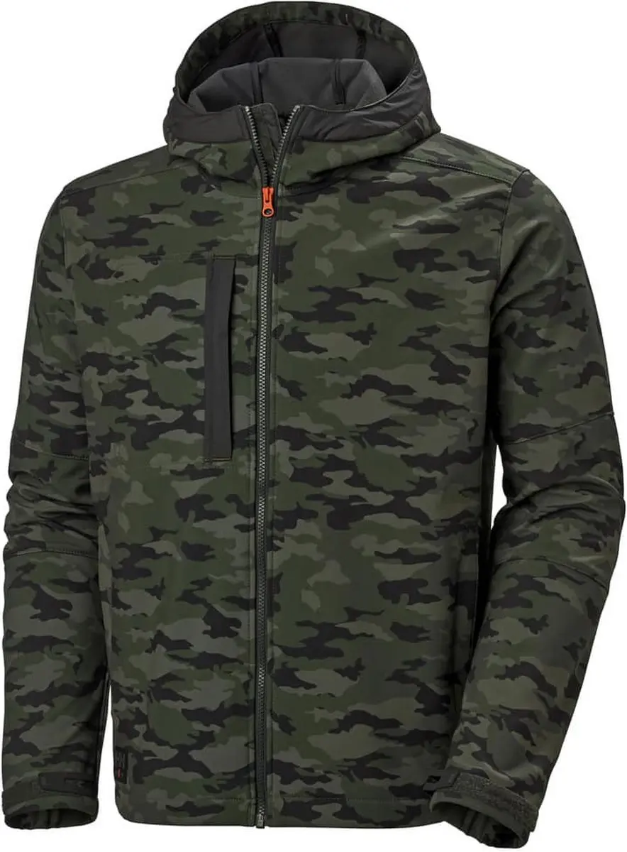 Helly Hansen Kensington Softshell Jacket - Groen/Camo L