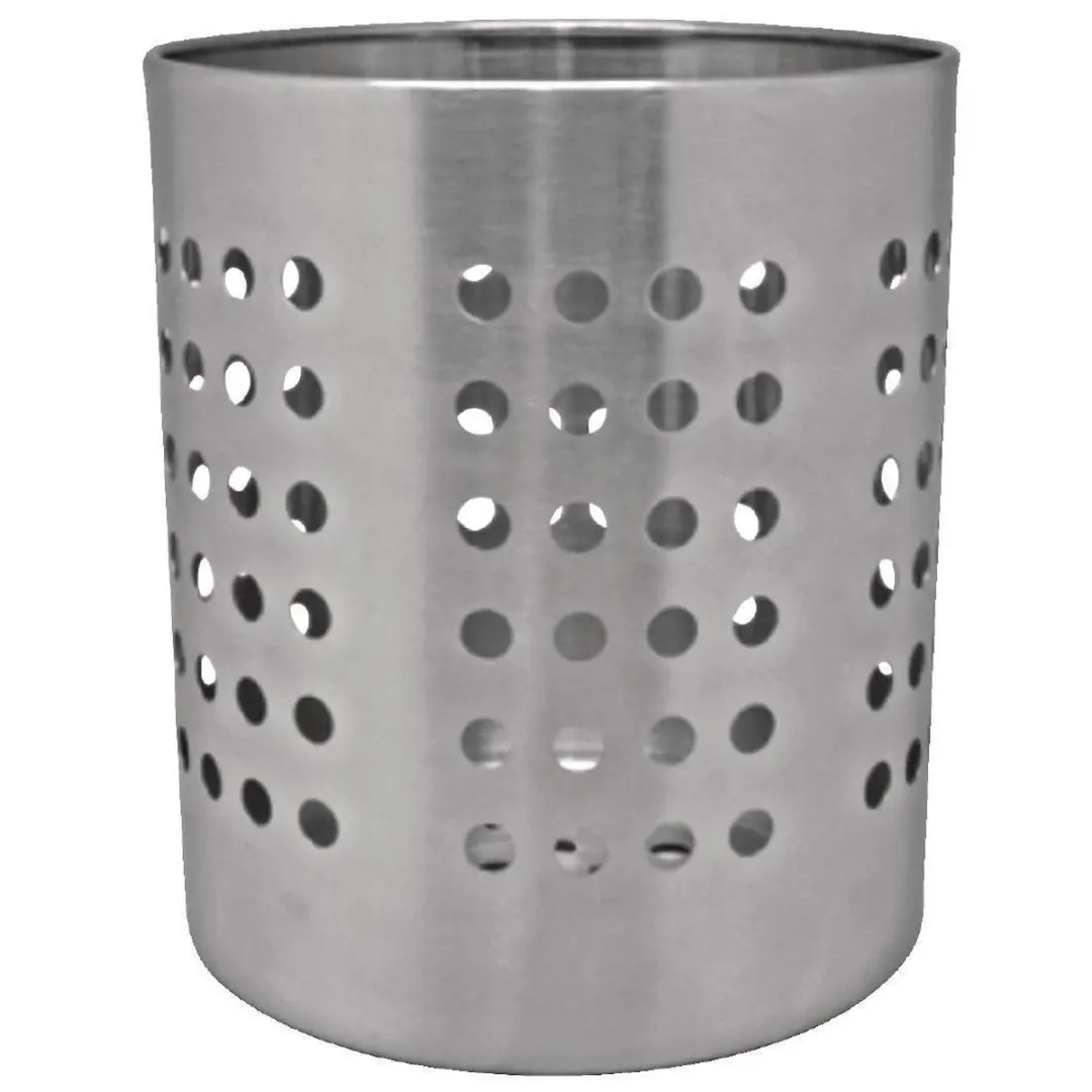 Vogue RVS Bestekbeker GAS-DP021 - Ø12cm x 13cm - Zilver