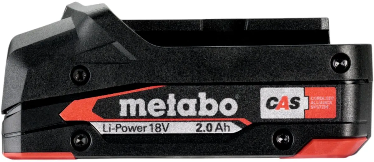 Metabo Basic-Set 2x 18V 2.0Ah Li-ion Accu