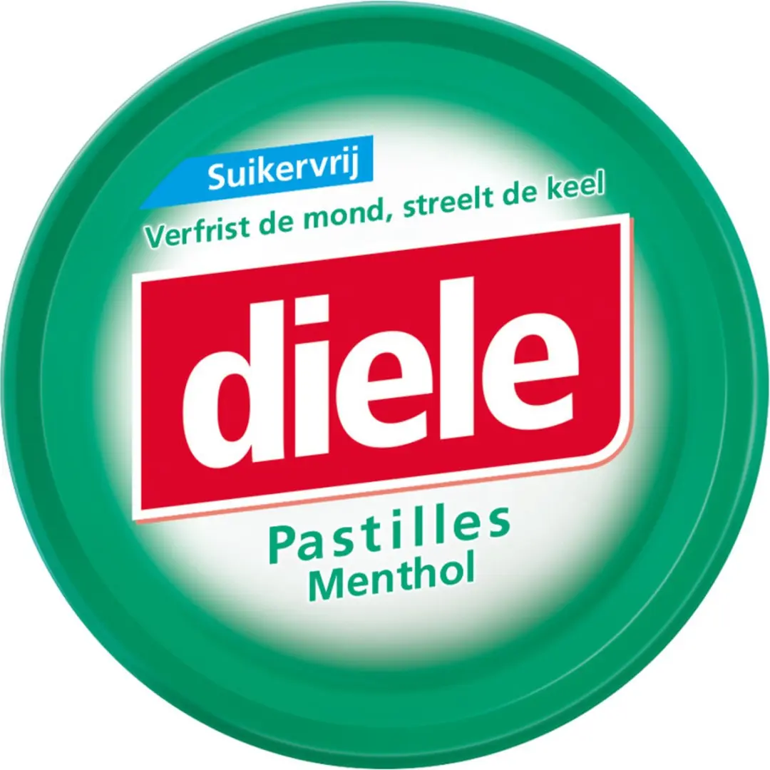 Diele Menthol Suikervrij 50g