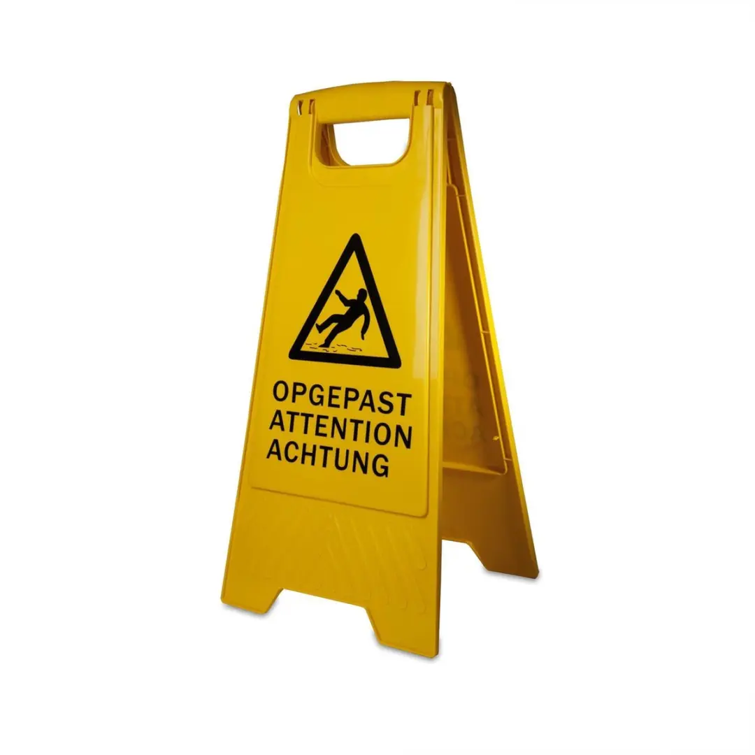 Kortpack Waarschuwingsbord Gladde Vloer 60cm