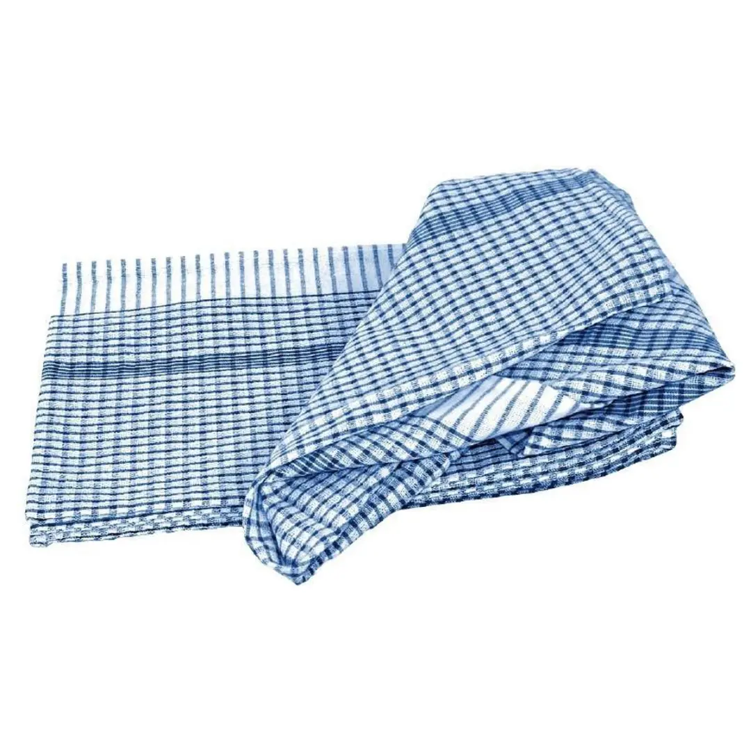 Vogue Theedoek - Blauw - 10 Stuks