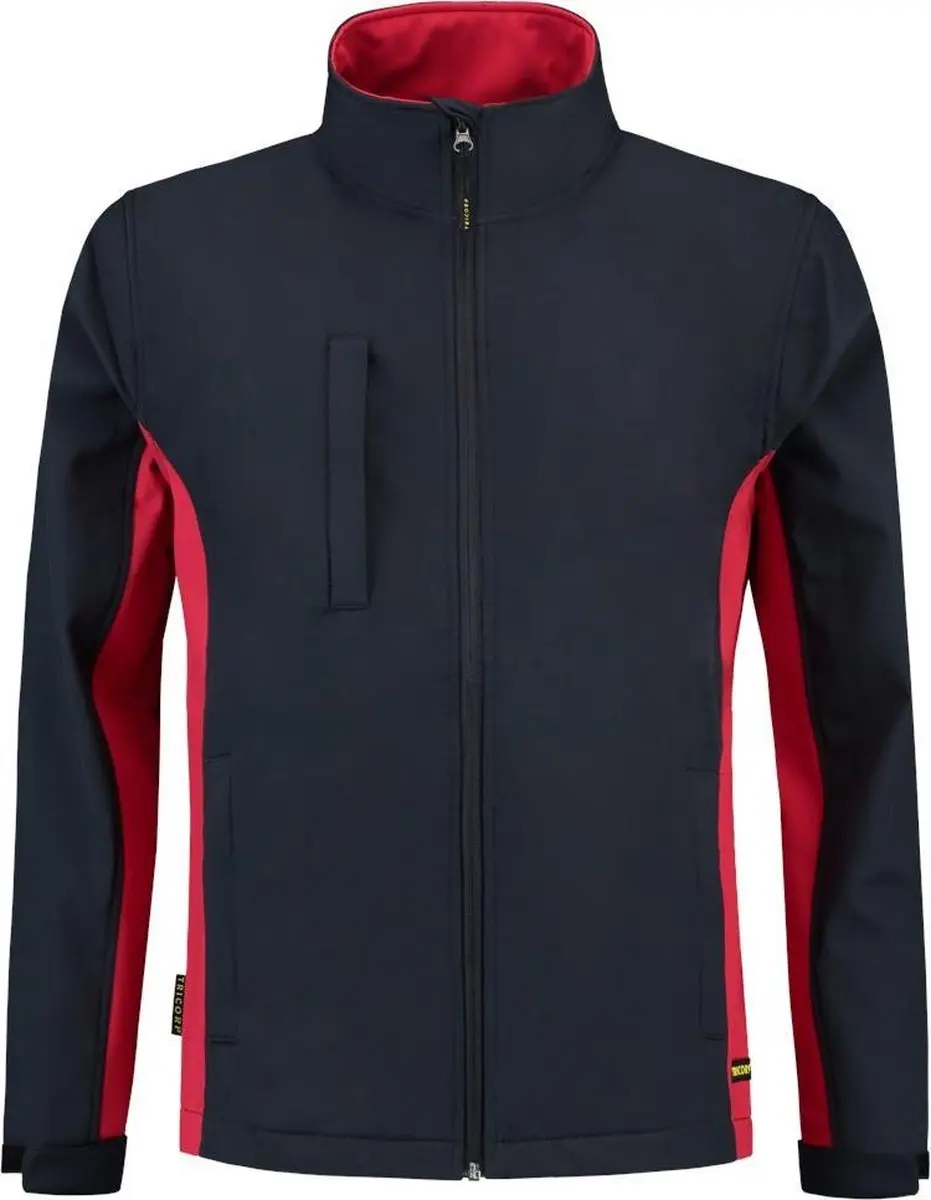 Tricorp Soft Shell Jack Bi-Color 402002 - Navy/Rood - XS