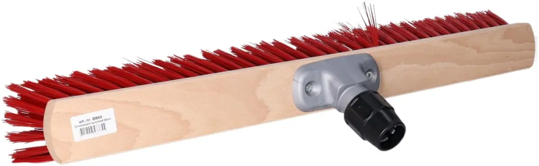 Talen Tools Straatbezem Kunststof 60cm - Rood