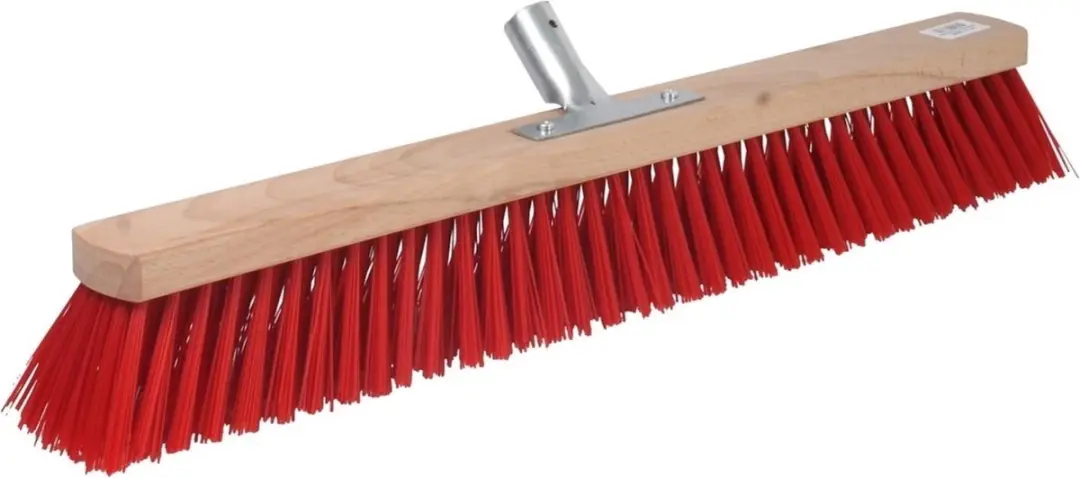 Talen Tools Straatbezem Kunststof 60cm - Rood