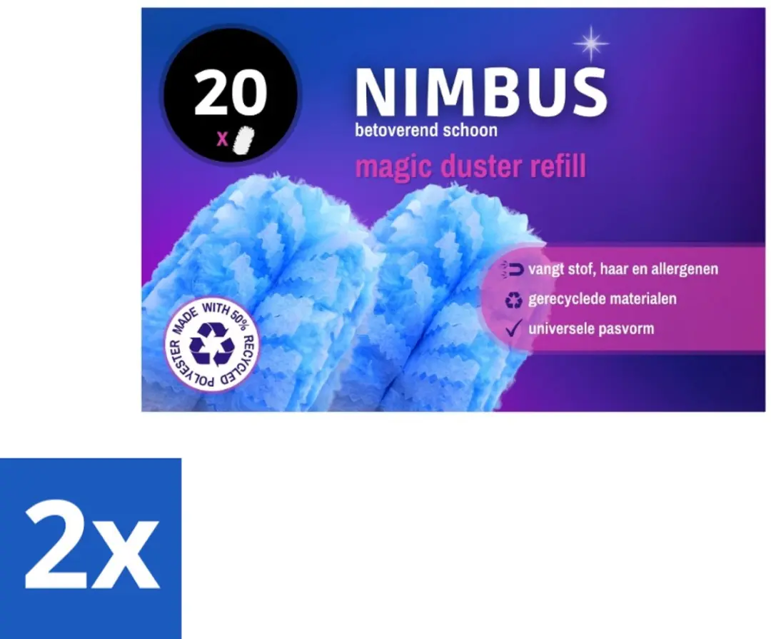 Nimbus Magic Duster Navulling 20 Stuks