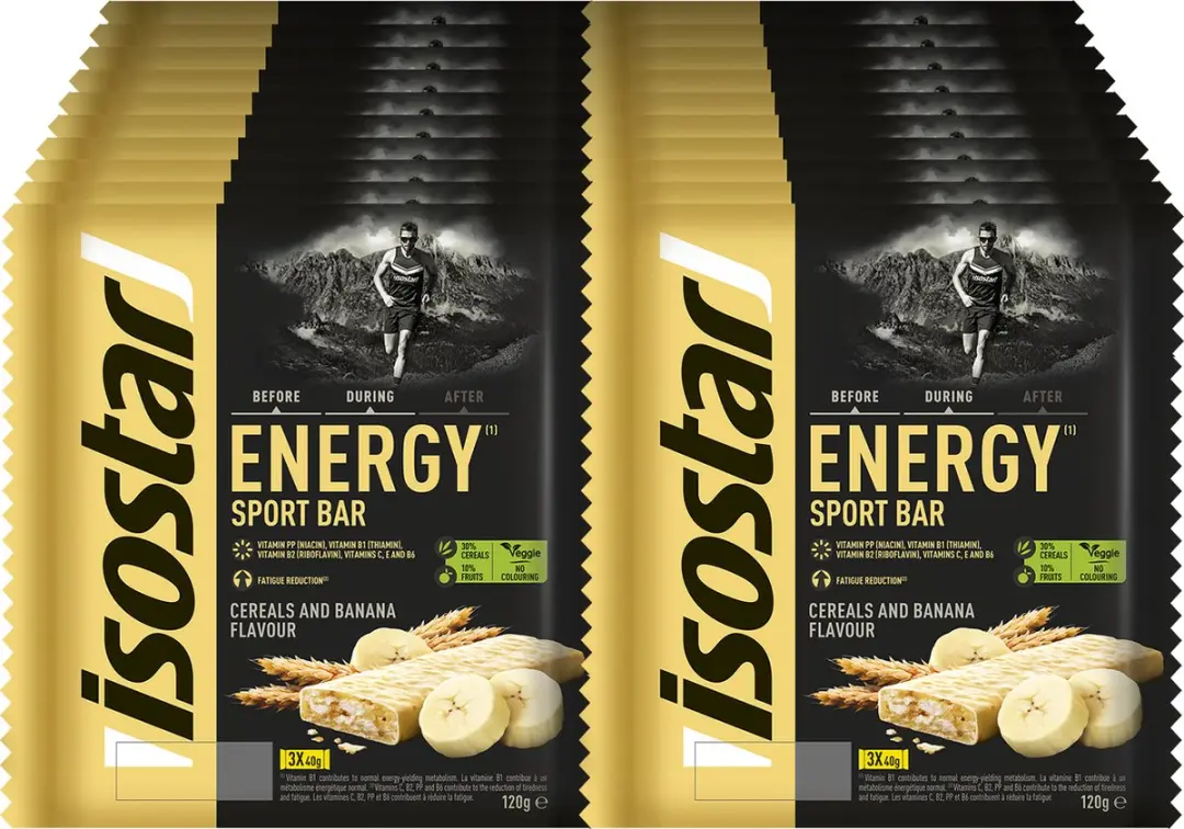 Isostar Energy Ontbijtreep Banaan 20x120g