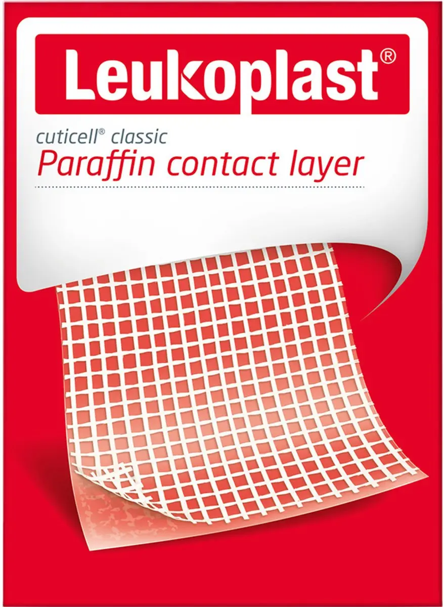 Leukoplast Cuticell Classic Zalfgaas 5x5cm - 5 Stuks