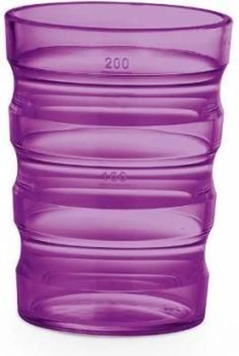 Vitility Sure-Grip Beker - 200ml - Paars