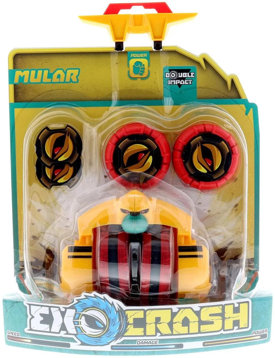 Goliath Exocrash Gorilla - 30123006 - Geel/Rood