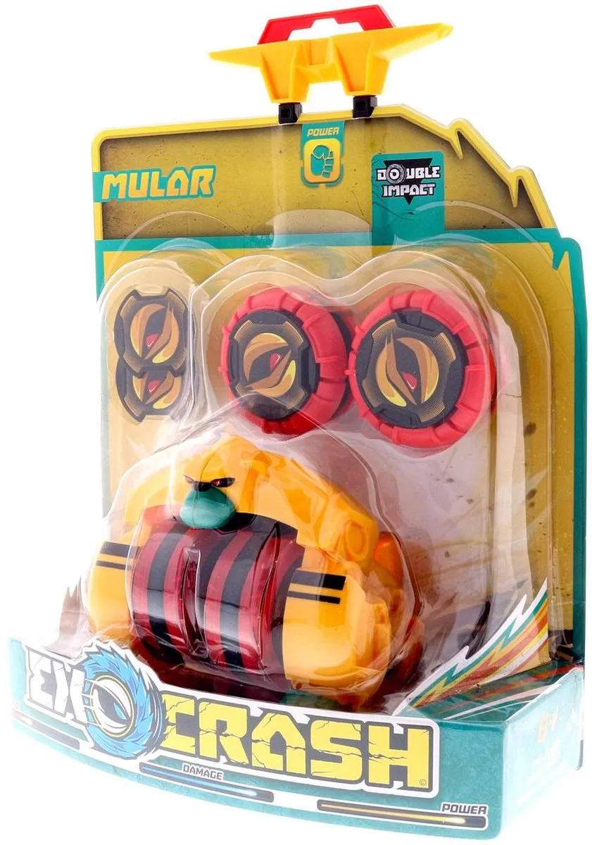Goliath Exocrash Gorilla - 30123006 - Geel/Rood
