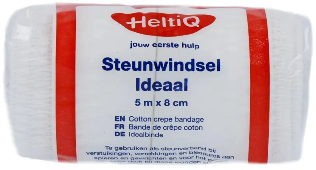 Heltiq Steunwindsel Ideaal 5m x 8cm - Wit