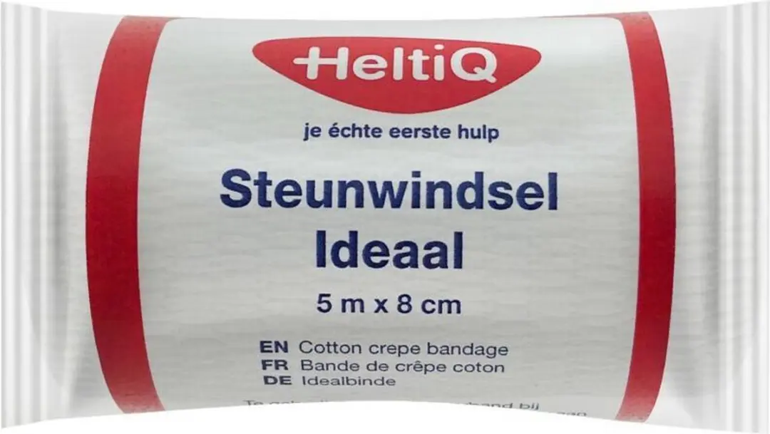 Heltiq Steunwindsel Ideaal 5m x 8cm - Wit