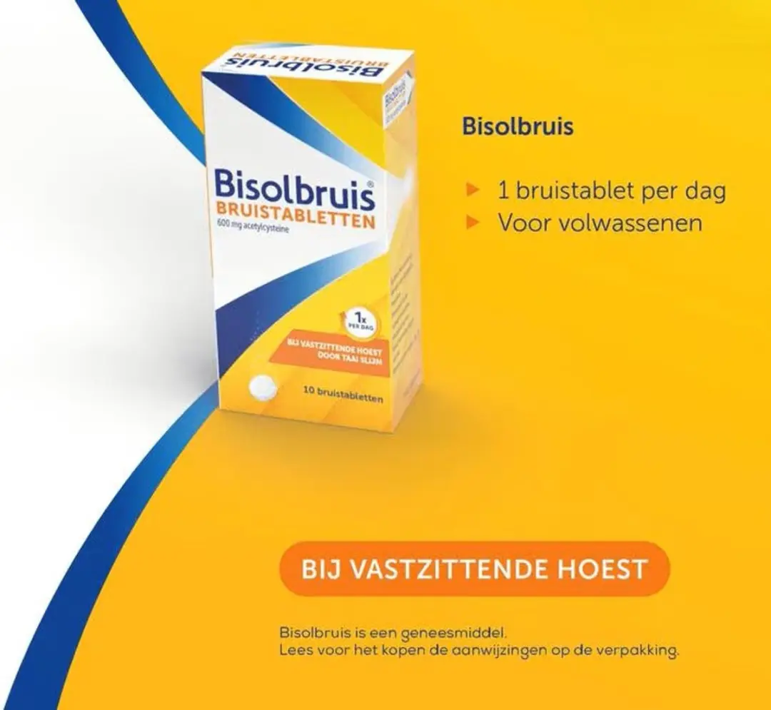 Bisolvon Bisolbruis Bruistabletten - 20 Stuks