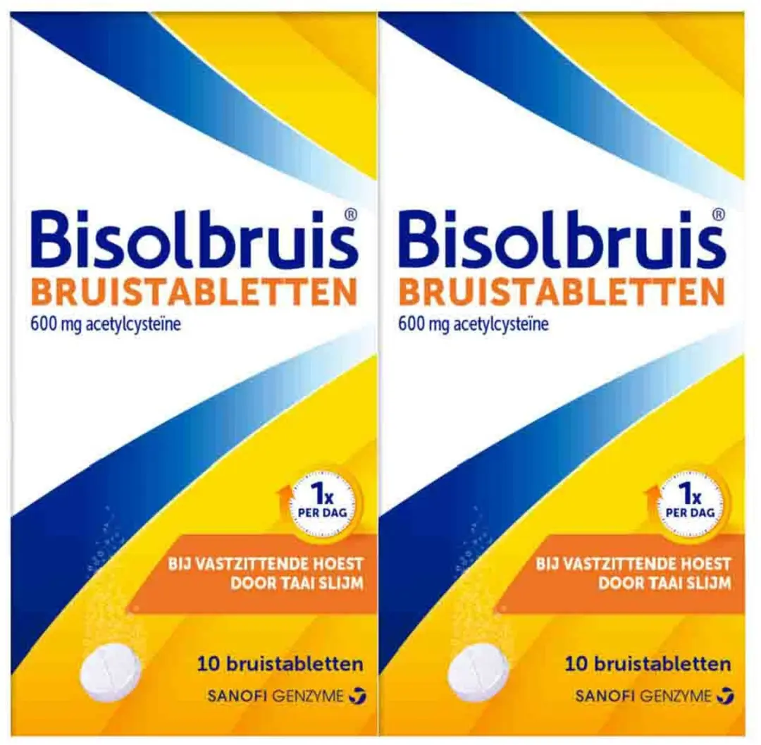 Bisolvon Bisolbruis Bruistabletten