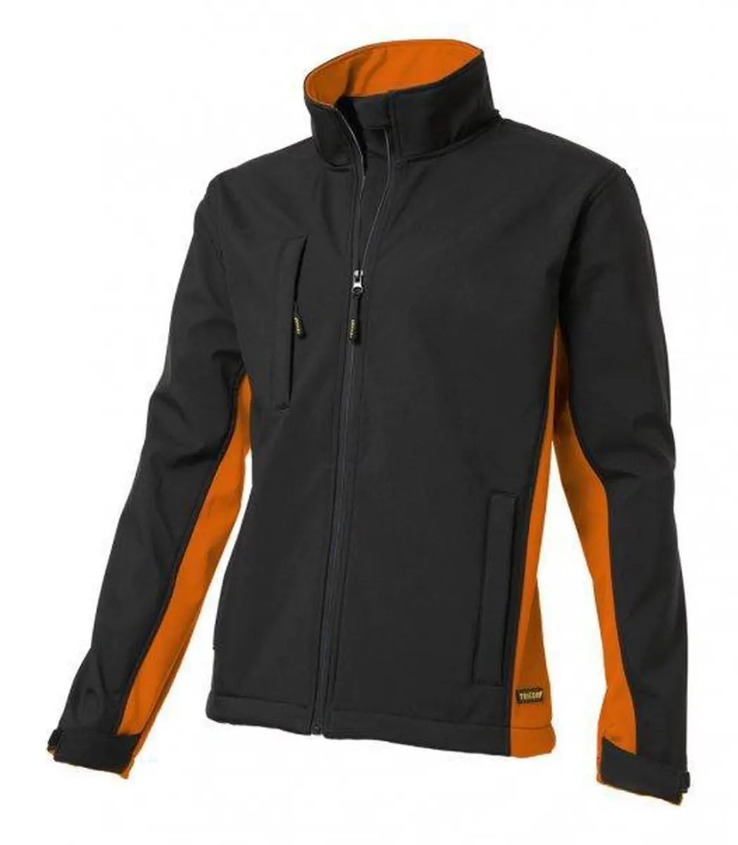 Tricorp Soft Shell Jack Bi-Color 402002 - 7XL - Royalblauw/Navy