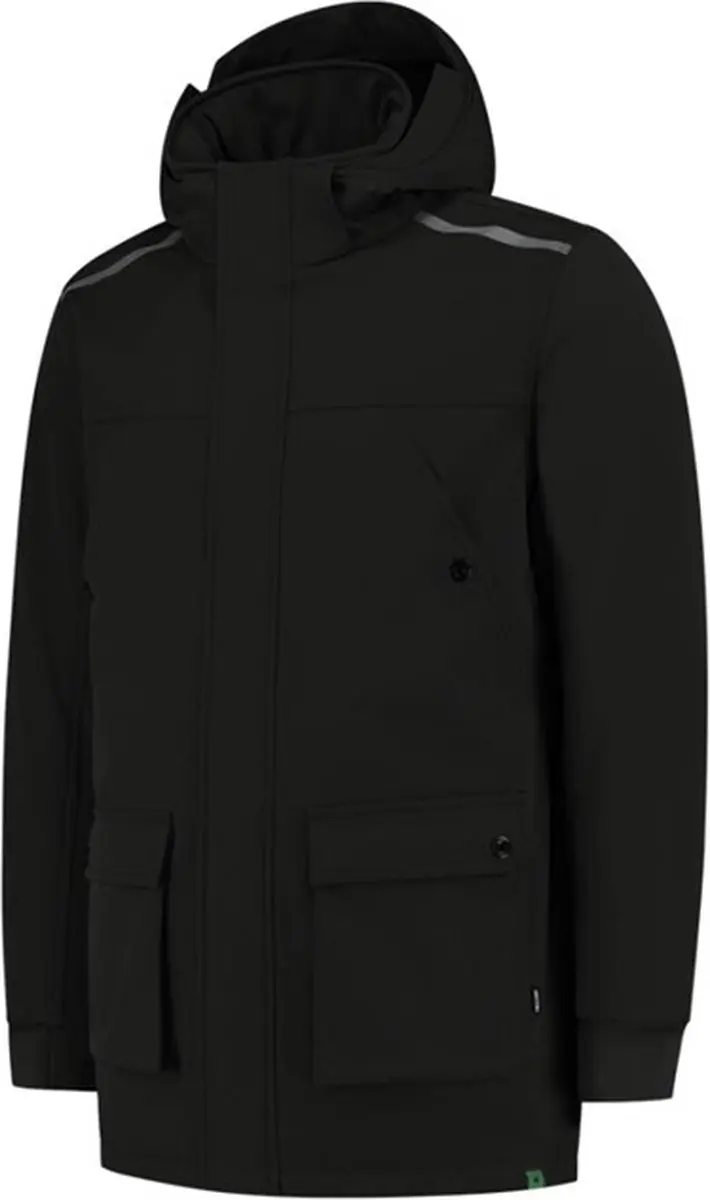Tricorp Rewear 402713 Winter Softshell Parka - M - Zwart