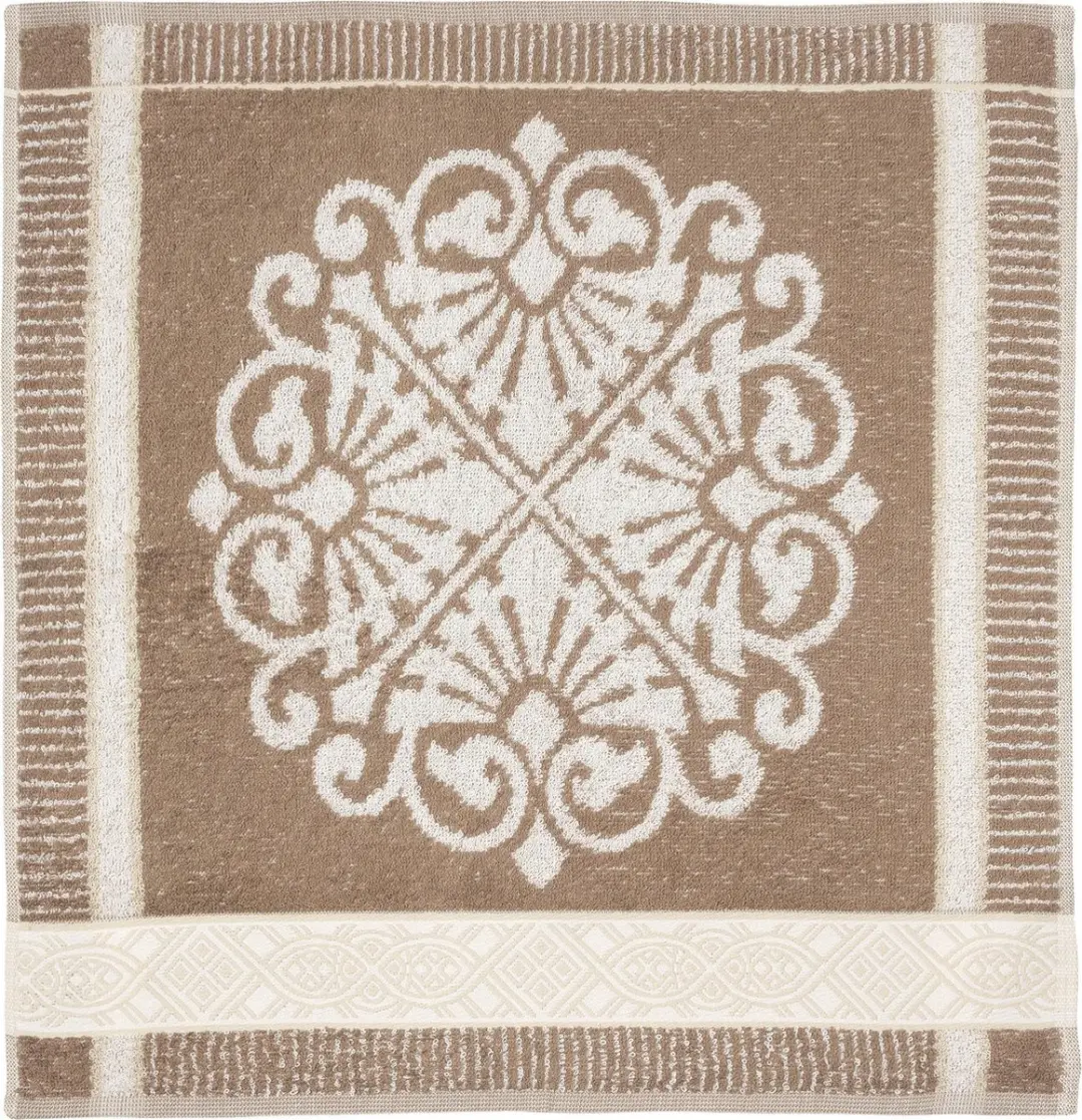 Twentse Damast Theedoeken Set 6 Stuks 60x65cm Beige