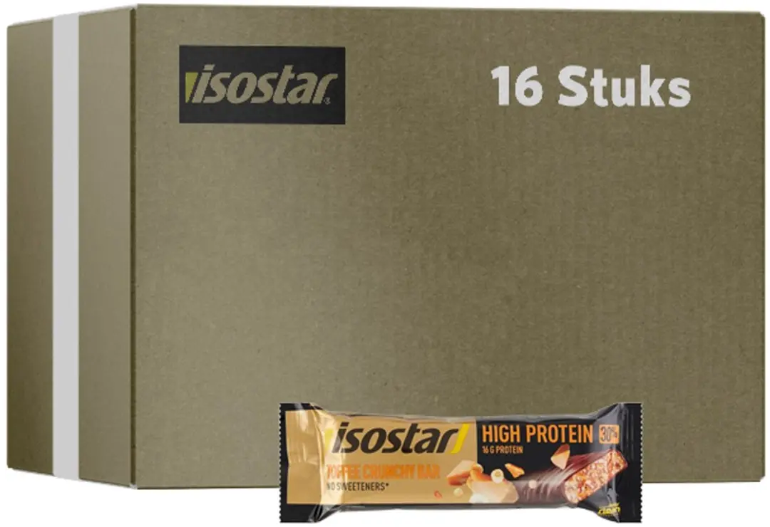 Isostar High Protein 30 Bar Toffee Crunchy