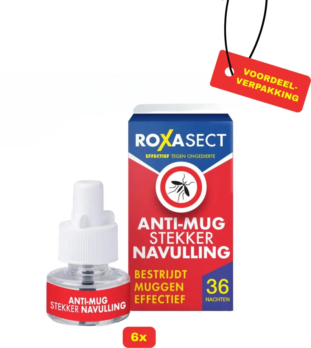 Roxasect Anti-Muggen Stekker Navulling