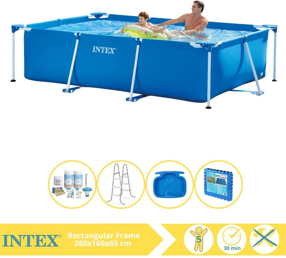 Intex 28271NP Opzetzwembad 260x160x65cm