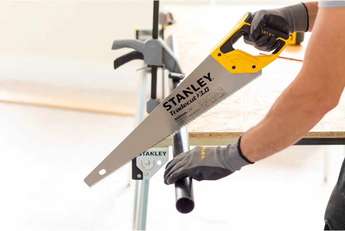 Stanley Houtzaag Tradecut Universal 500mm 8 TPI STHT20350-1 - afbeelding 6 van 6