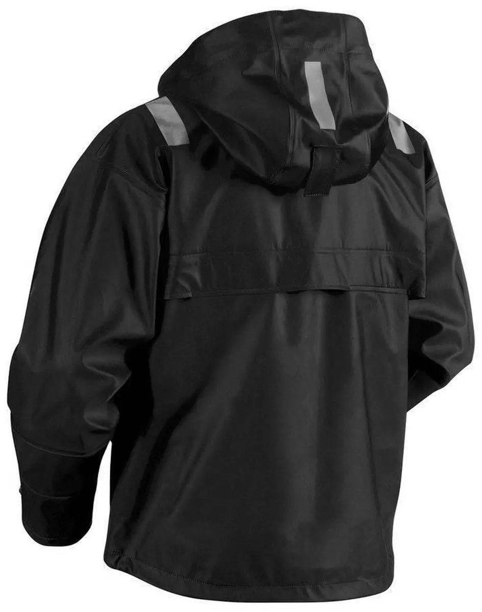 Blåkläder 4302-2003 Regenjas - High Vis Zwart - Maat XL
