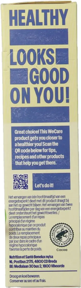 weCare Meal Replacement Bar Pindakaas Nougat 116g