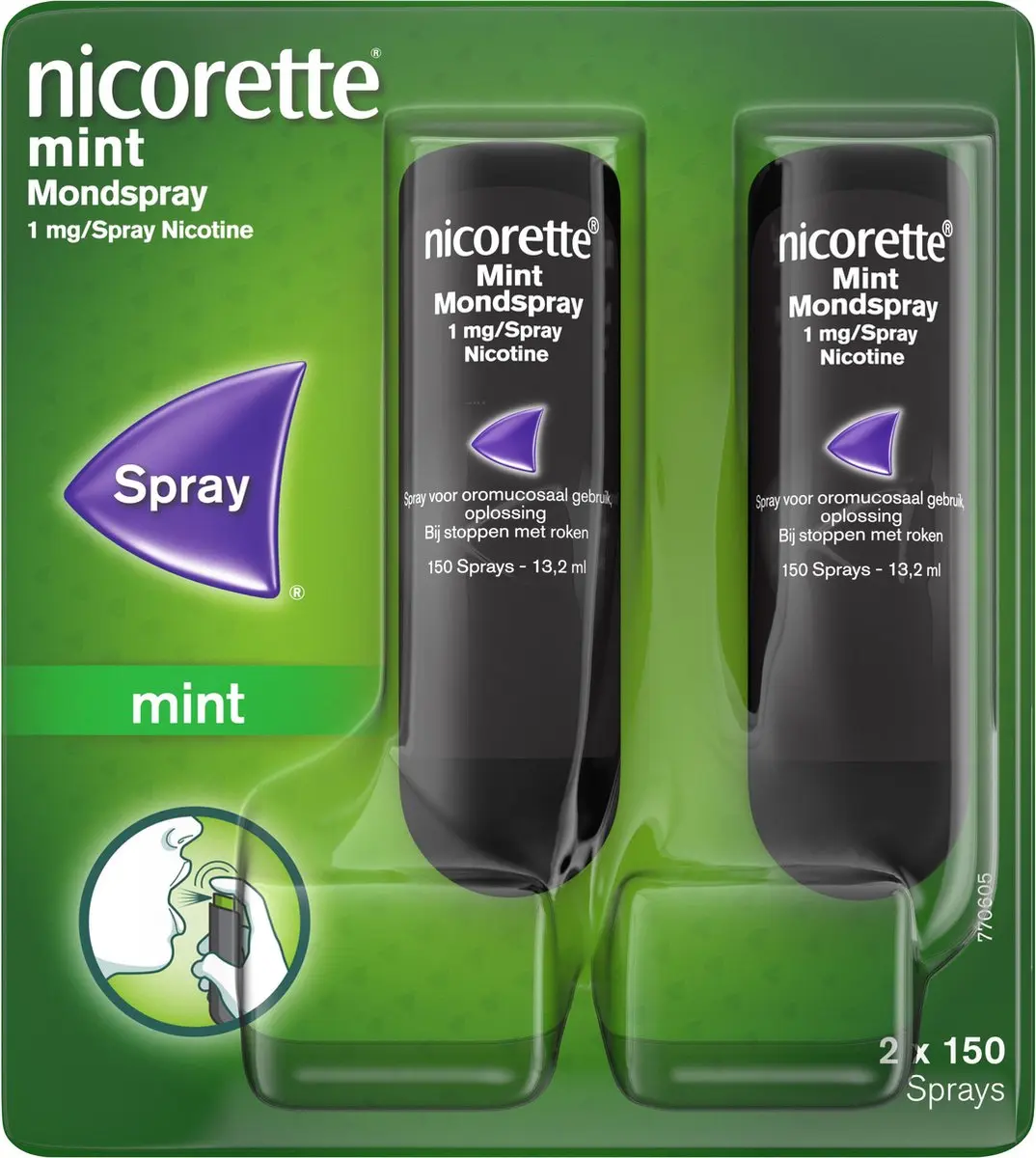 Nicorette Mondspray Freshmint 1mg