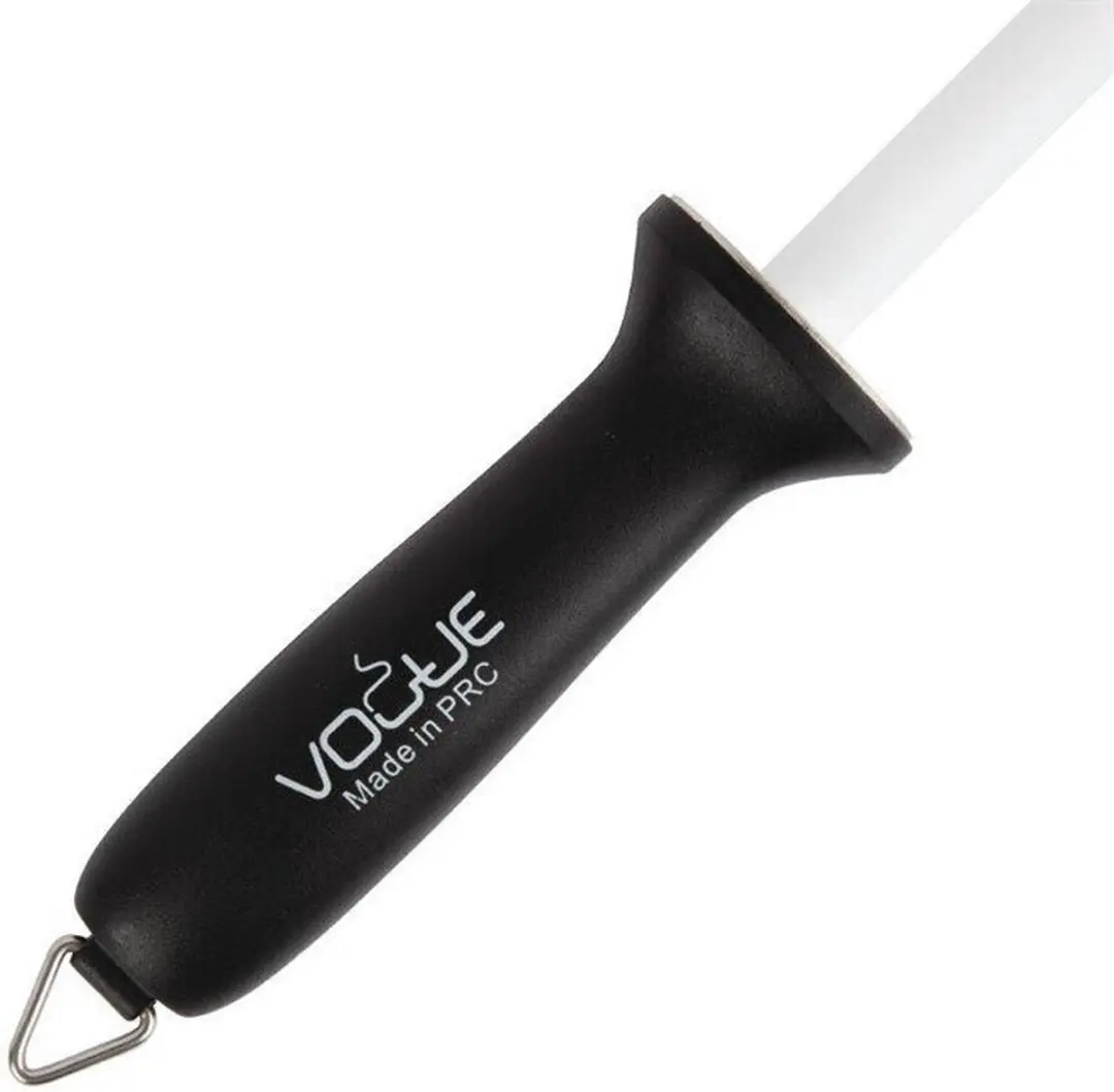 Vogue Keramische Aanzetstaal GG002 30,5cm - Zwart