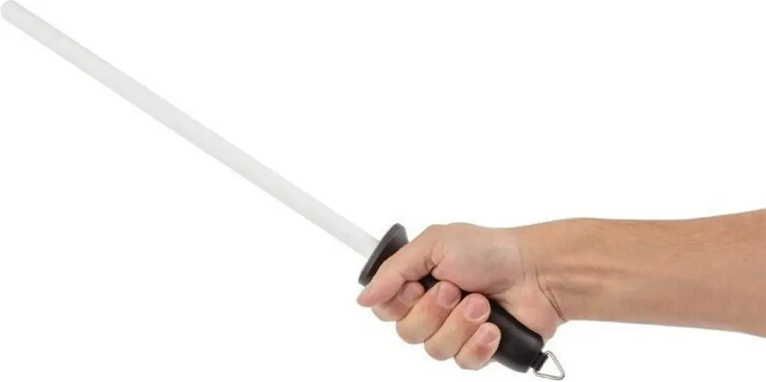 Vogue Keramische Aanzetstaal GG002 30,5cm - Zwart