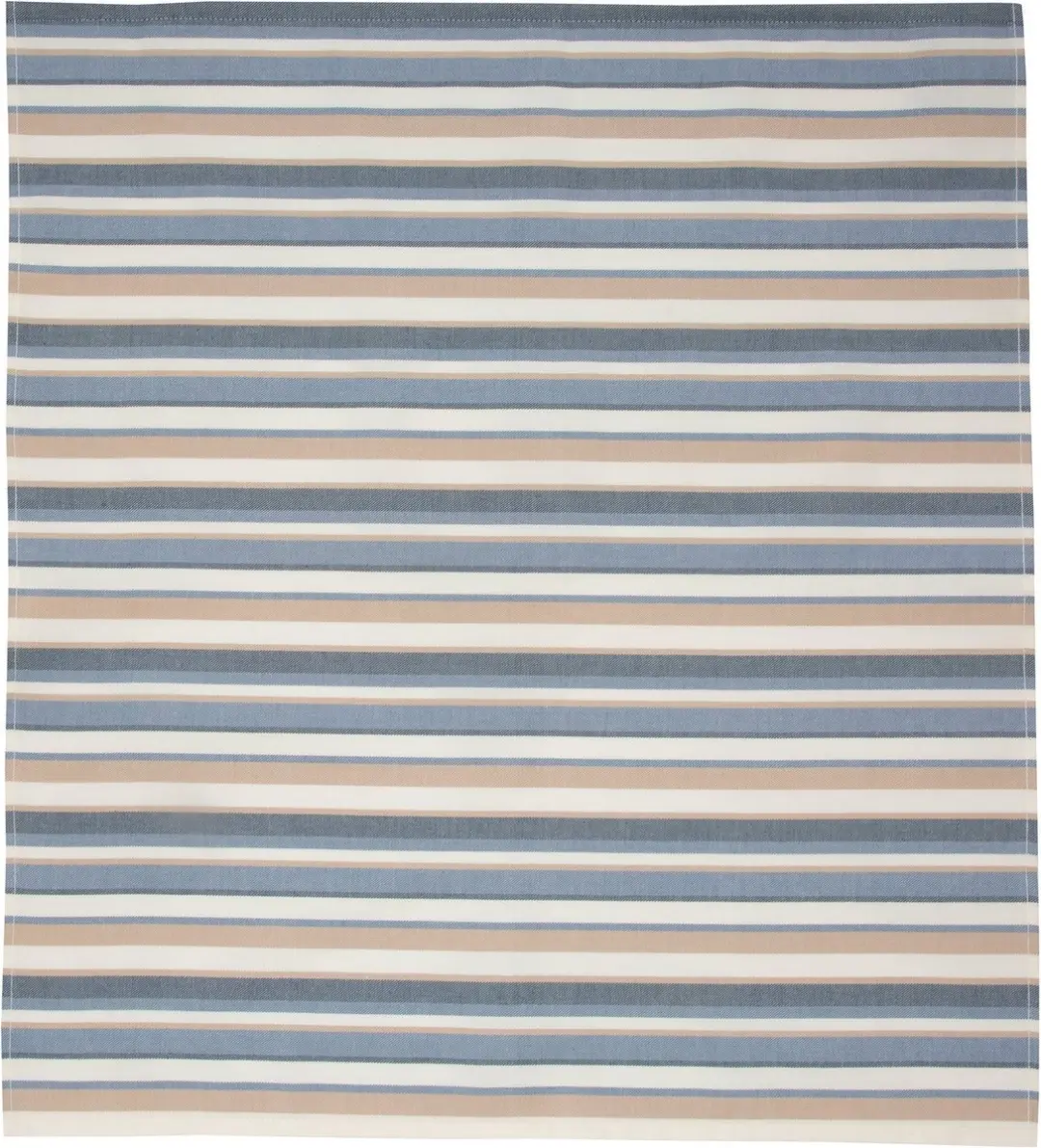 Ten Cate Theedoeken & Keukendoek Set - 2 Stuks - Katoen - Blauw/Zand