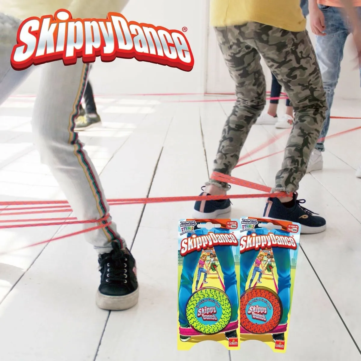 Goliath Skippy Dance Behendigheidsspel - 4 Spelers - afbeelding 2 van 6