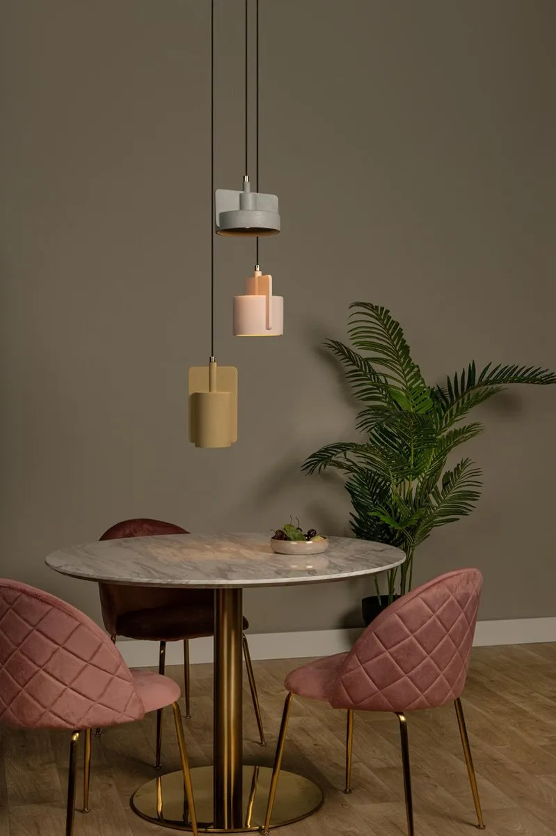 Lucide Ninja Hanglamp 3xE27 Multicolor