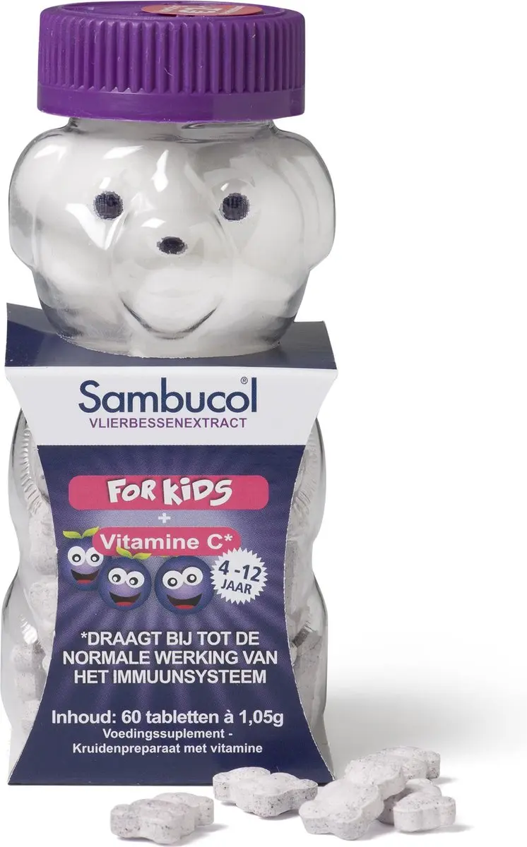 Sambucol Kauwtabletten Kids 60 Stuks