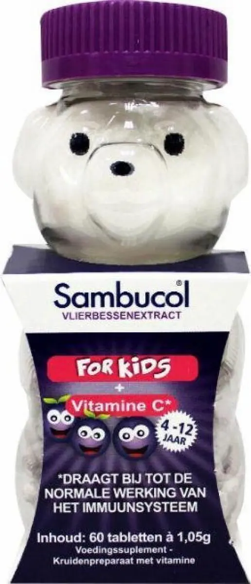 Sambucol Kauwtabletten Kids 60 Stuks