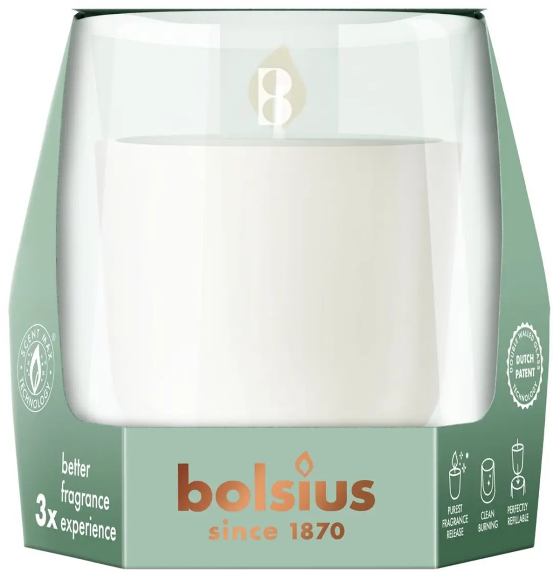 Bolsius Starterkit Clean Light Vanilla & Tonka Bean - 2 Stuks