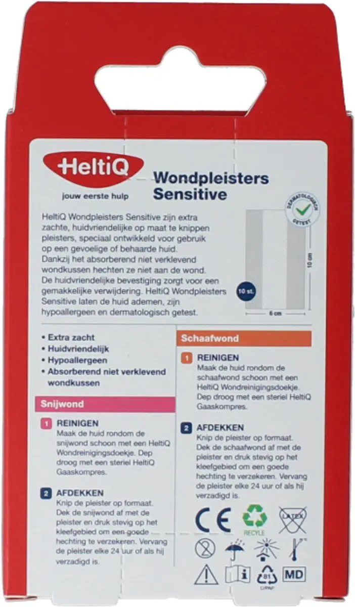 Heltiq Wondpleister Sensitive 1mx6cm